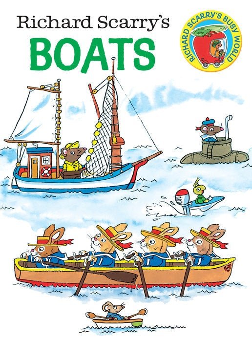Richard Scarry's Boats - Tadpole