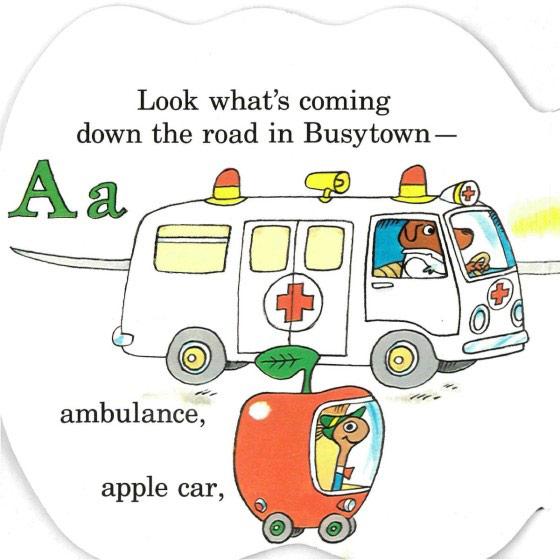 Richard Scarry's Cars & Trucks A to Z - Tadpole