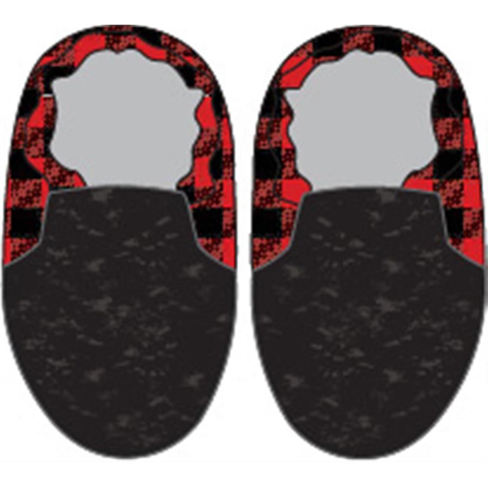 Robeez Soft Sole Hunter Black & Red - Tadpole