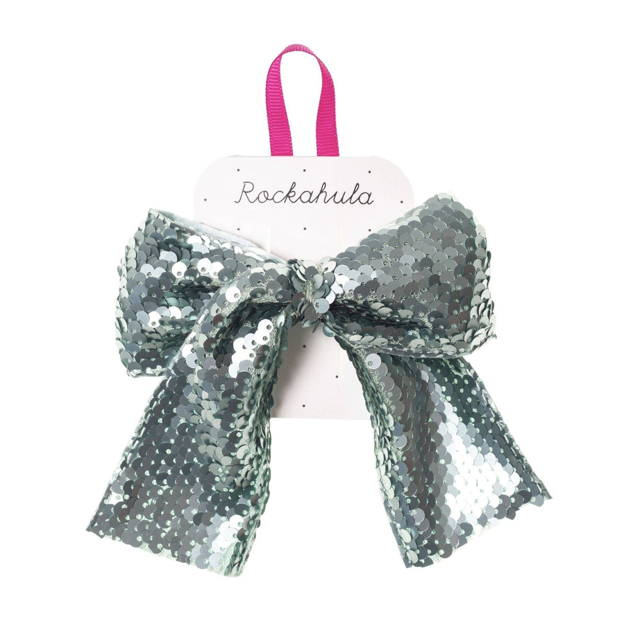 Rockahula Kids Super Sequins Blue Bow Clip - Tadpole