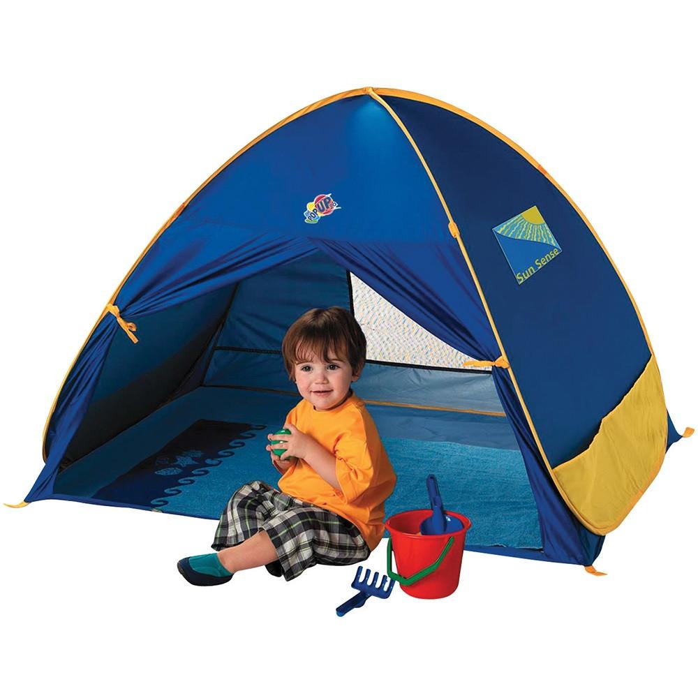 Schylling Infant UV Play Shade Pop Up Tent (Blue/Yellow)