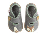 See Kai Run Cruz II Grey Fox Slipper - Tadpole