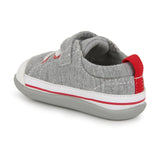 See Kai Run First Walker Stevie II - Gray Jersey - Tadpole