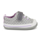 See Kai Run First Walker Stevie II Grey Dots - Tadpole