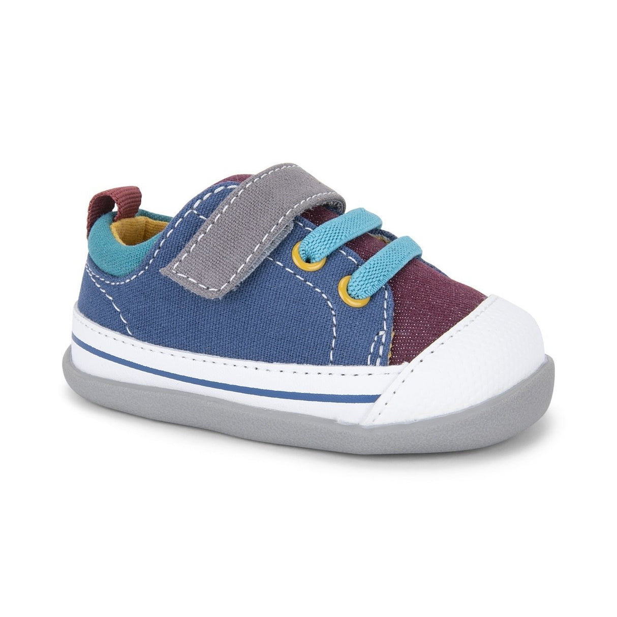 See Kai Run Stevie II - Burgundy/Blue - Tadpole