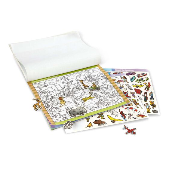 Seek & Find Sticker Pad- Adventure - Tadpole