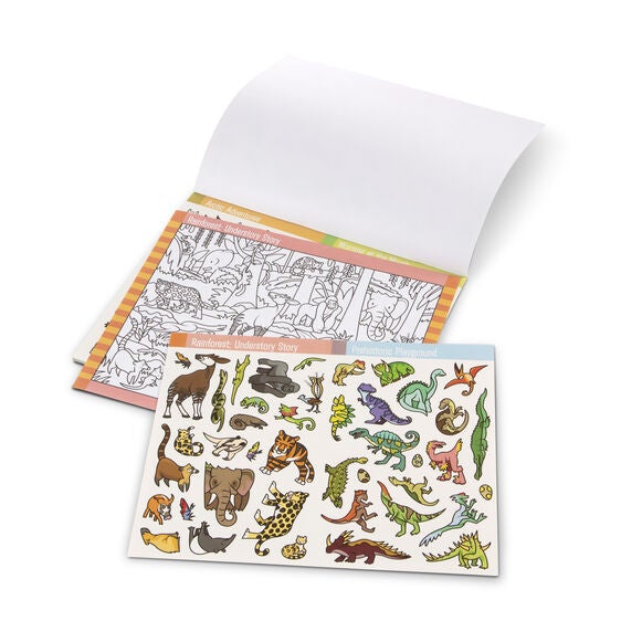 Seek & Find Sticker Pad- Animal - Tadpole