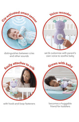 Skip Hop All Soft Cry-Activated Soother Unicorn - Tadpole