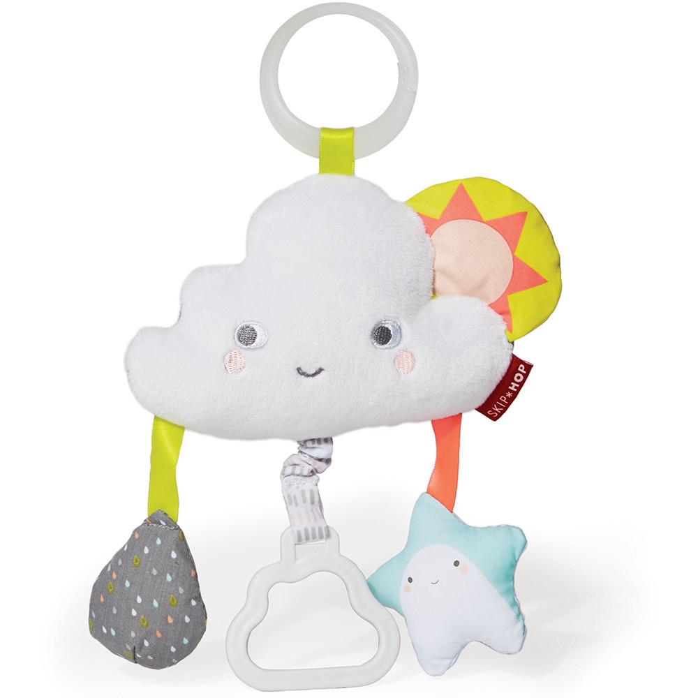Skip Hop Silver Lining Cloud Jitter Stroller Toy - Tadpole