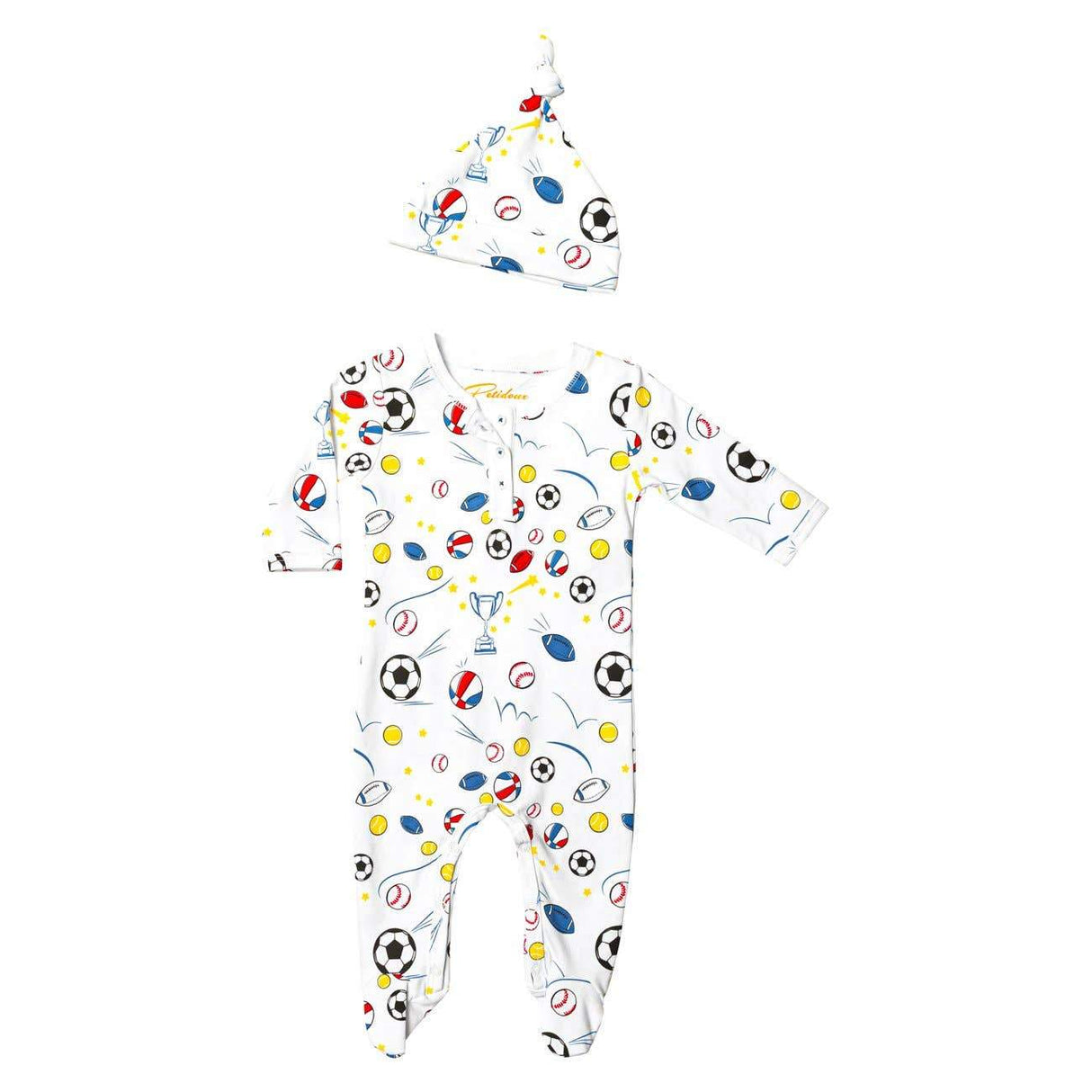Sports Champion Baby Onesie+Hat - Tadpole