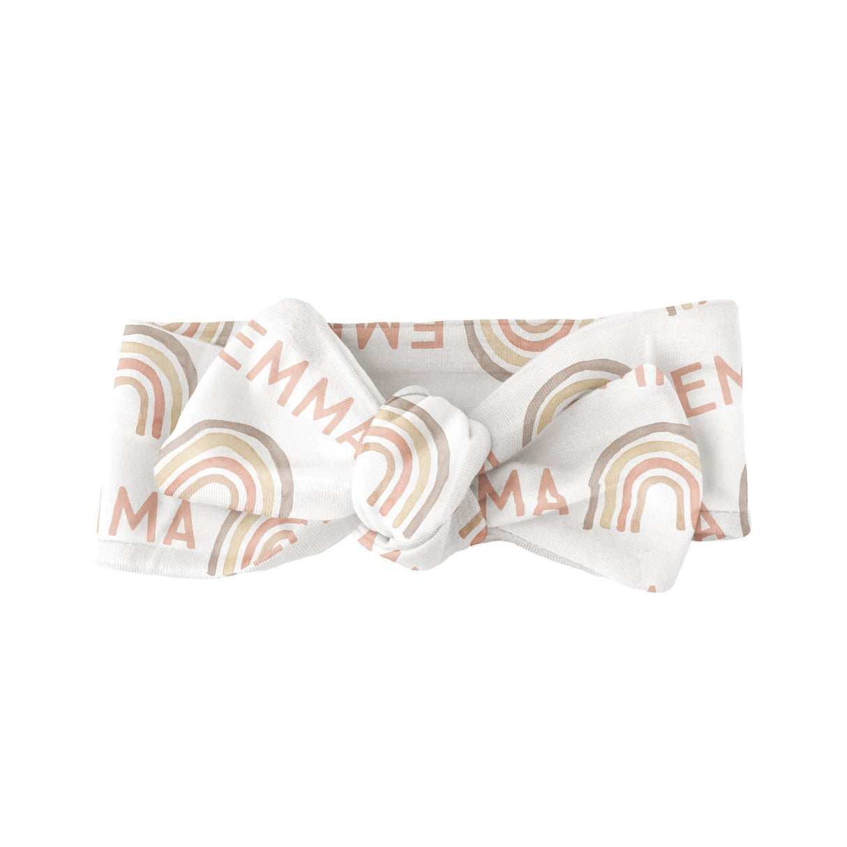 Sugar + Maple Bow - Rainbow Neutral - Tadpole