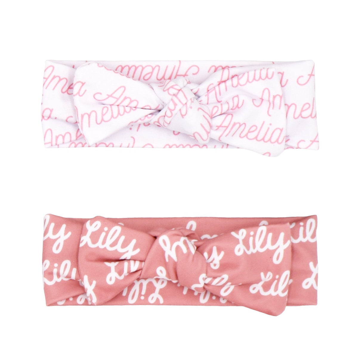 Sugar + Maple Bow - Repeating Name - Tadpole