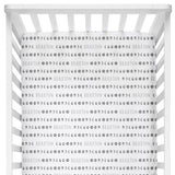 Sugar + Maple Crib Sheet - Moon Phases - Tadpole