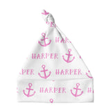 Sugar + Maple Knotted Baby Hat - Anchor Pink - Tadpole
