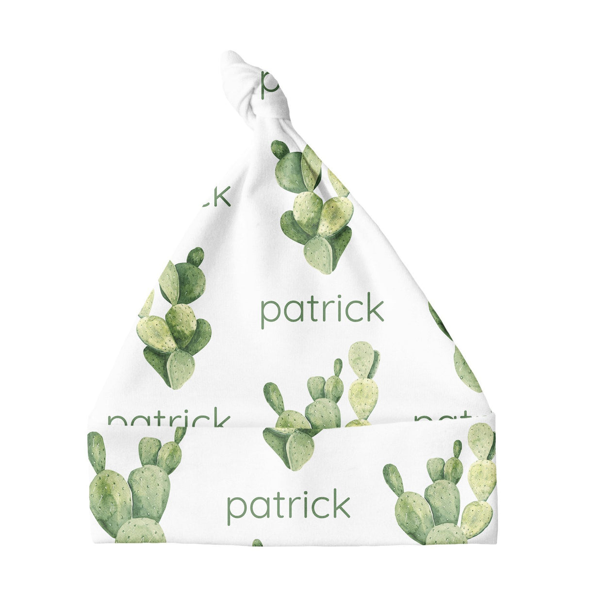 Sugar + Maple Knotted Baby Hat - Cactus - Tadpole