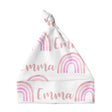 Sugar + Maple Knotted Baby Hat - Rainbow Pink - Tadpole