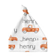 Sugar + Maple Knotted Baby Hat - Truck Orange - Tadpole