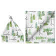 Sugar + Maple Large Blanket & Hat Set - Pine Tree - Tadpole