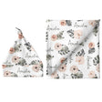 Sugar + Maple Large Blanket & Hat Set - Tropical Floral - Tadpole
