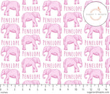 Sugar + Maple Large Stretchy Blanket - Elephant Pink - Tadpole