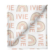 Sugar + Maple Large Stretchy Blanket - Rainbow Neutral - Tadpole