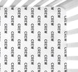 Sugar + Maple Personalized Crib Sheet - Repeating Name Vertical - Tadpole