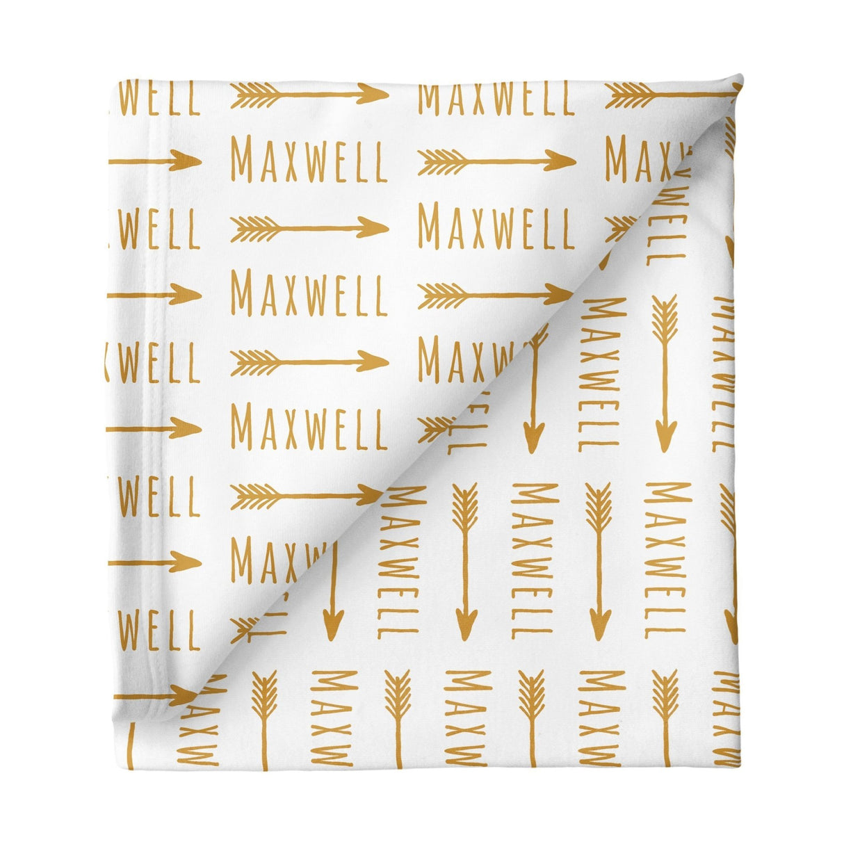 Sugar + Maple Small Stretchy Blanket - Arrow - Tadpole