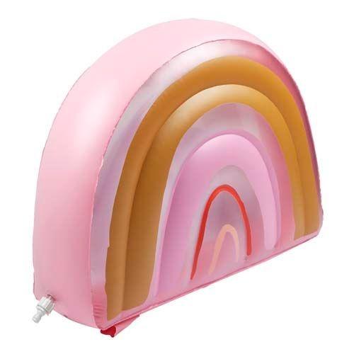 Sunnylife Inflatable Sprinkler Rainbow Peachy Pink - Tadpole