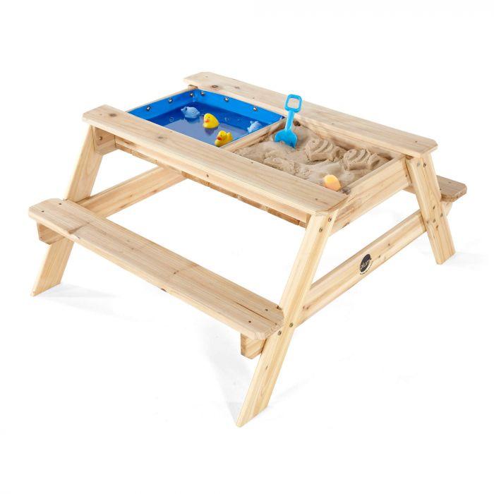 Surfide Wooden Sand & Water Picnic Table- Teal - Tadpole