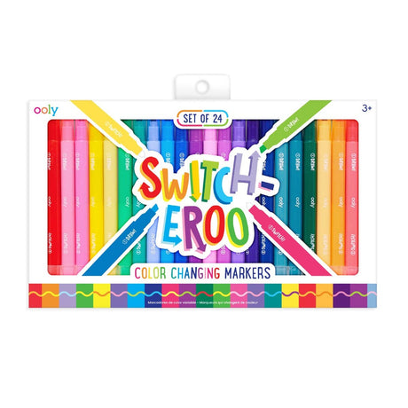 Switch-eroo! Color-Changing Markers - Set of 24 - Tadpole