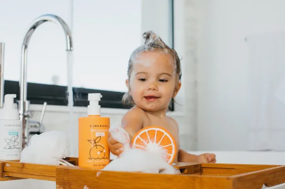 Tangerine Shampoo, Bubble Bath & Body Wash - Tadpole