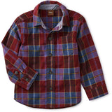 Tea Collection Family Plaid Baby Shirt - Tadpole