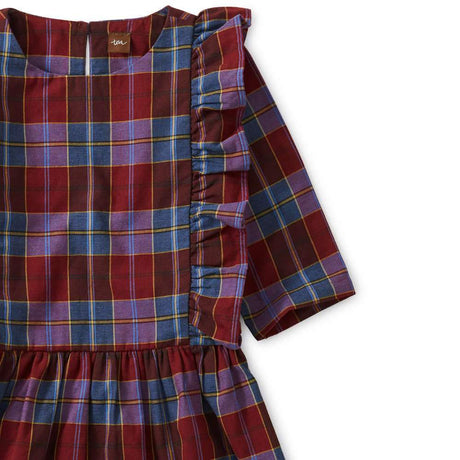 Tea Collection Family Plaid Ruffle Dress - Tadpole