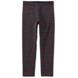 Tea Collection Multi Stripe Leggings Jet Black - Tadpole