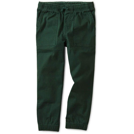 Tea Collection Woven Joggers Mallard - Tadpole