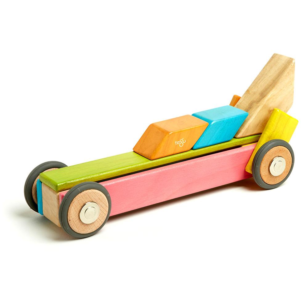 Tegu 42-Piece Magnetic Block Set - Tints - Tadpole