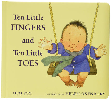 Ten Little Fingers and Ten Little Toes padded board book - Tadpole