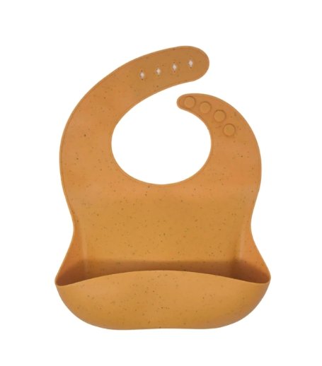 The Dearest Grey BIB | Halloween Orange - Tadpole