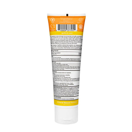 Thinksport Kids Clear Zinc Sunscreen SPF 30, 3 fl oz - Tadpole