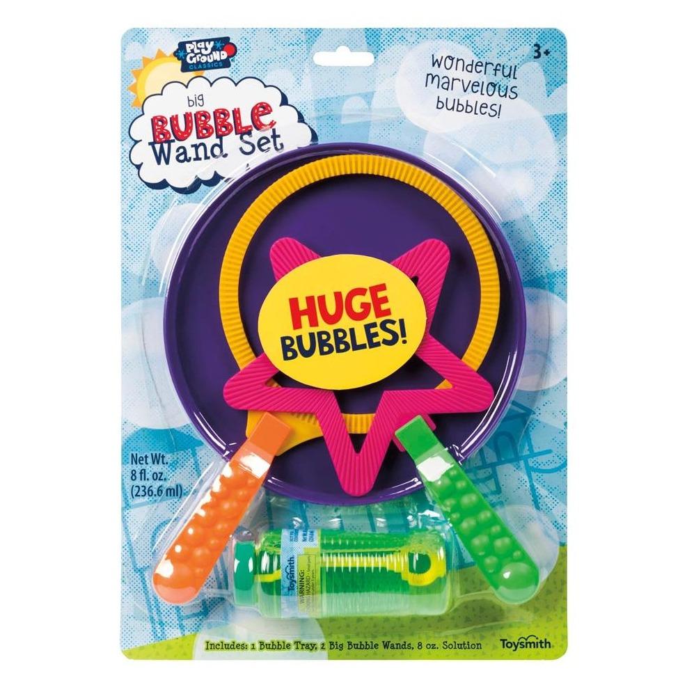 Toysmith Big Bubble Wand Set - Tadpole