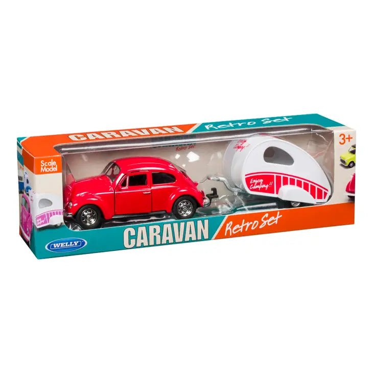 Toysmith Caravan Weekend Retro Toy Set-Toy Car - Tadpole