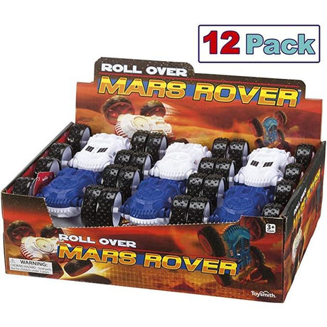 Toysmith Roll Over Mars Rover, 4-1/2" Flip Car - Tadpole