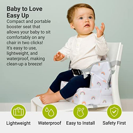 Travel up - Baby On The Go Booster Seat ANTHRACITE - Tadpole