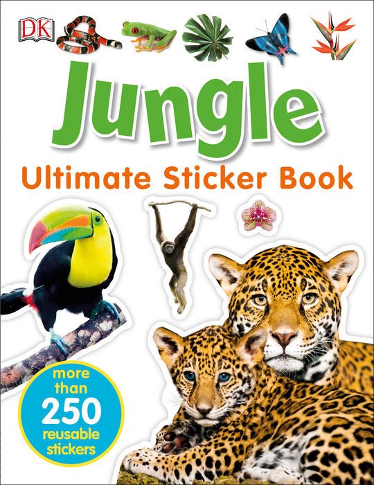 Ultimate Sticker Book: Jungle - Tadpole