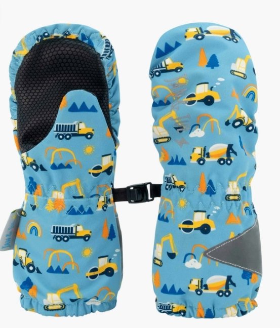 Under Construction | Cozy-Dry Waterproof Rain Mitten - Tadpole