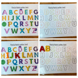 Uppercase Alphabet Sensory Bin - Tadpole
