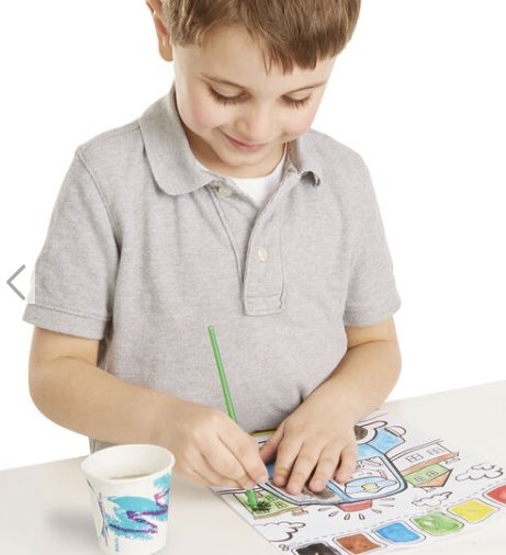 Vehicles Paint with Water Kids' Art Pad - Tadpole