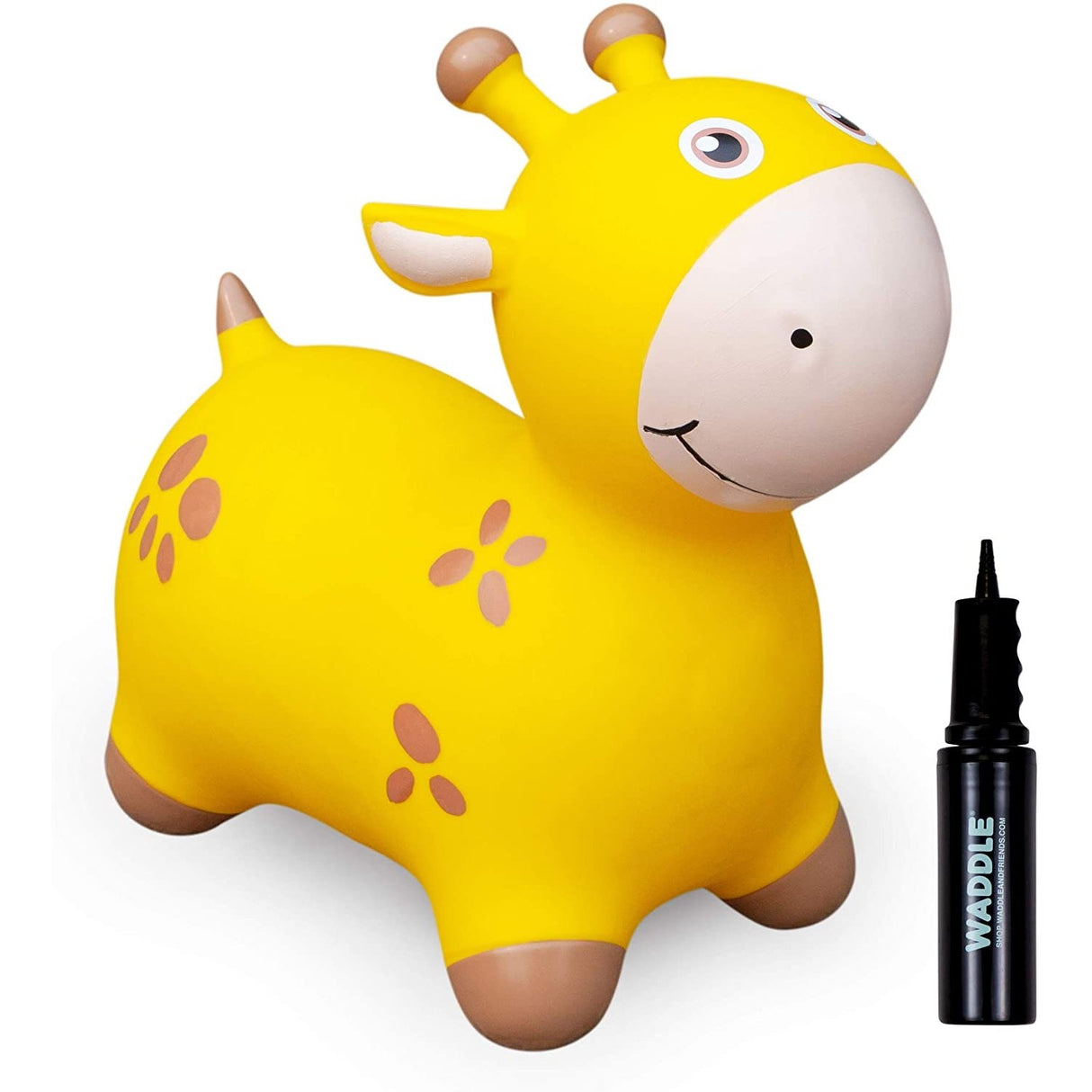 Waddle Blue Giraffe Bouncer - Tadpole