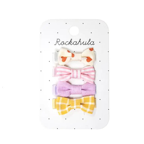Wanderlust Mini Bow Clips - Tadpole