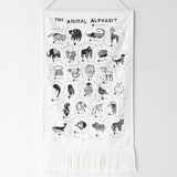 Wee Gallery Animal Alphabet Wall Hanging - Tadpole